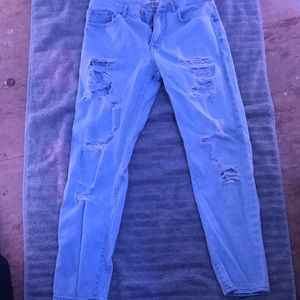 Forever 21 jeans wore 1 time size 27